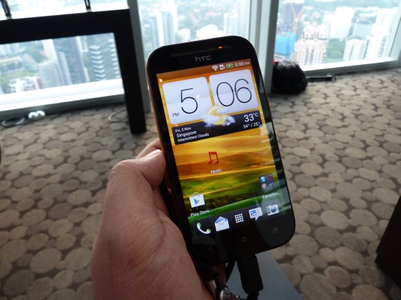 HTC Desire SV with support -