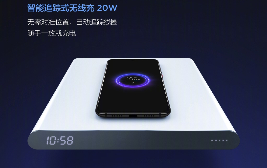 Держатель Xiaomi С Беспроводной Зарядкой 20w