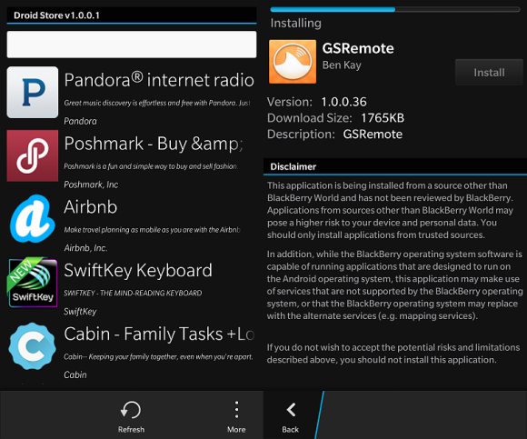 Blackberry z10 os apps download