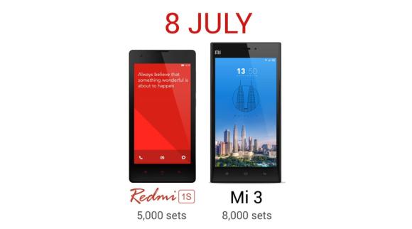 Redmi One Redmi 1S goes on sale in Malaysia next Tuesday with 5,000 units ...