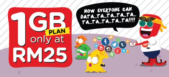 TuneTalk now offers 1GB data option at RM25/month - SoyaCincau