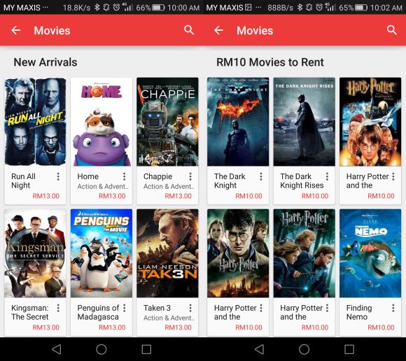 You can now rent or buy movies on the Malaysian Google Play Store ...