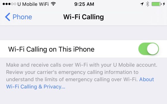 U Mobile will let you make phone calls even when you have