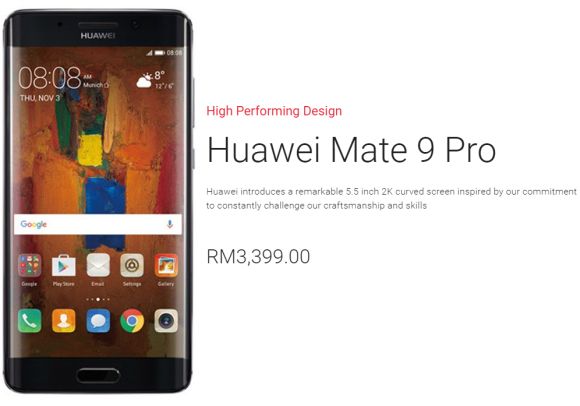 Porsche Design Huawei Mate 9 lands in Malaysia at RM6,999 ...