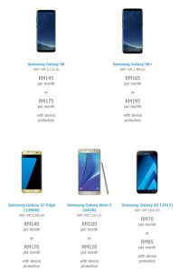 Take home a new smartphone from as low as RM25/month - SoyaCincau