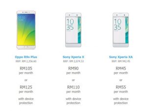 Take home a new smartphone from as low as RM25/month - SoyaCincau