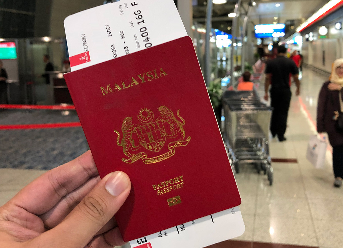 malaysia passport free country travel