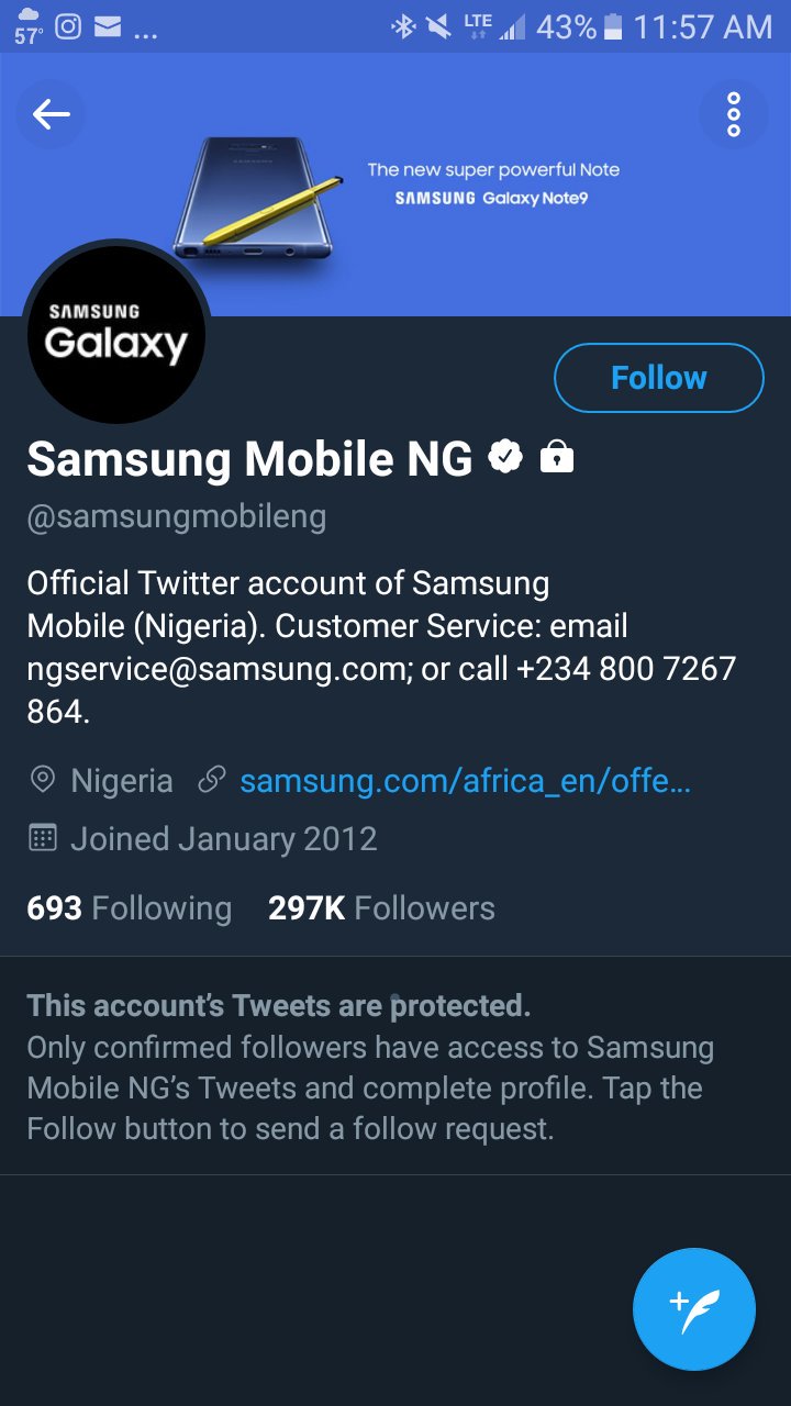 Official Samsung Twitter account caught posting tweets using iPhone