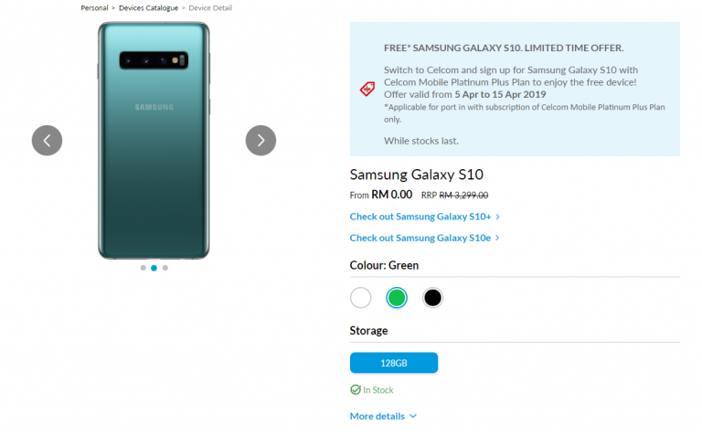 samsung s10 cell c contract