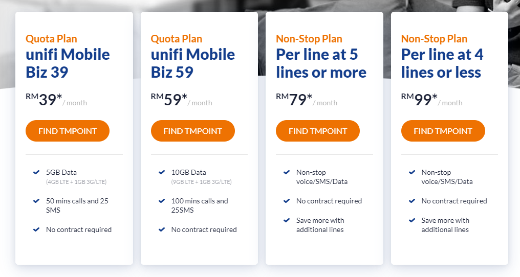Tm Introduces Unifi Mobile Biz Plans From Rm39 Soyacincau Com