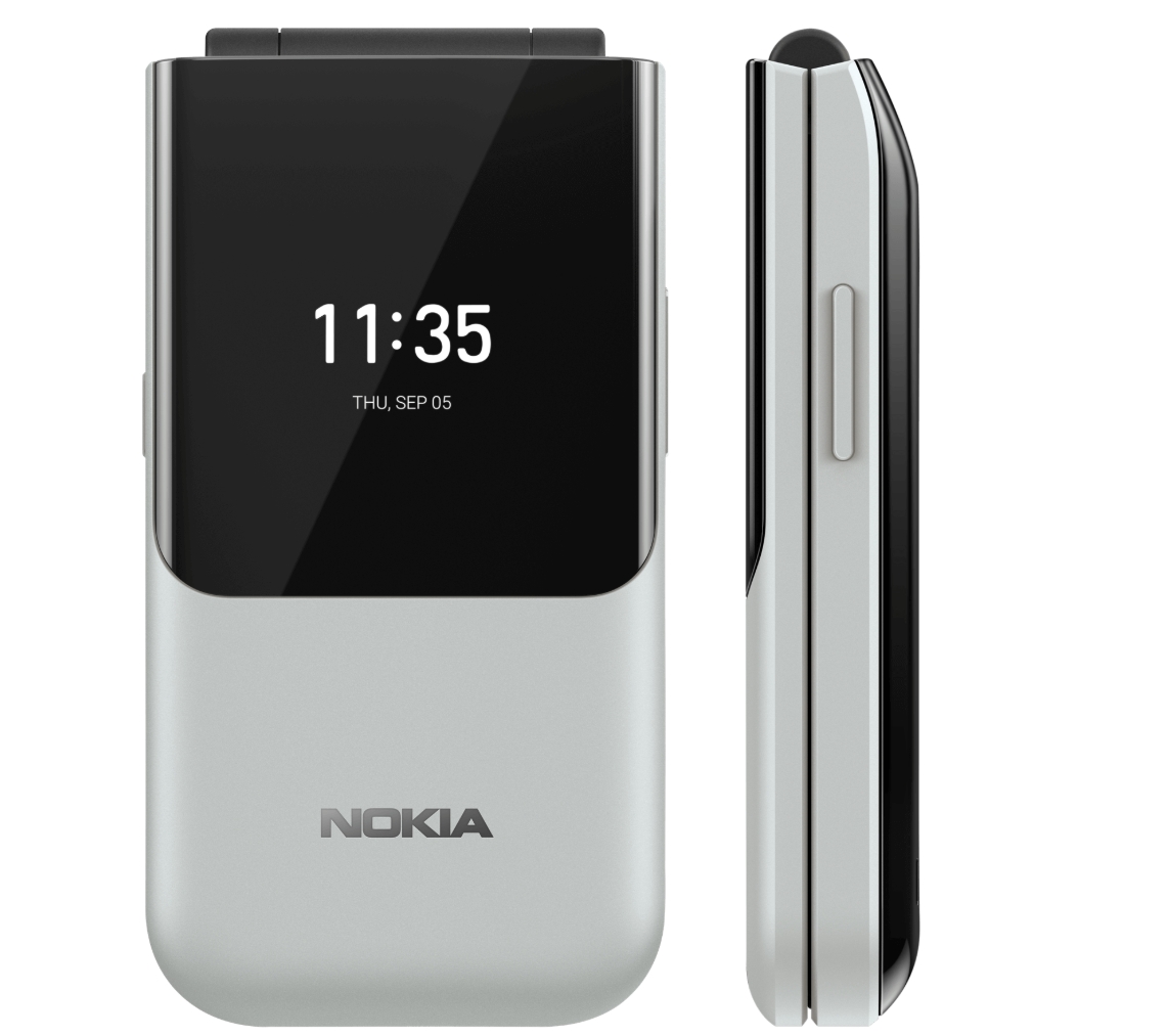 Nokia's new throwback device is a 4G flip phone with Google Assistant