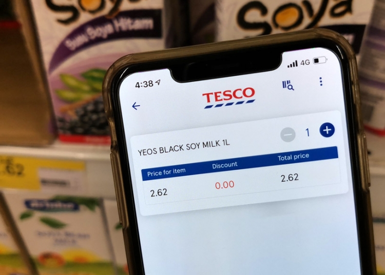 Tesco Scan & Shop SoyaCincau