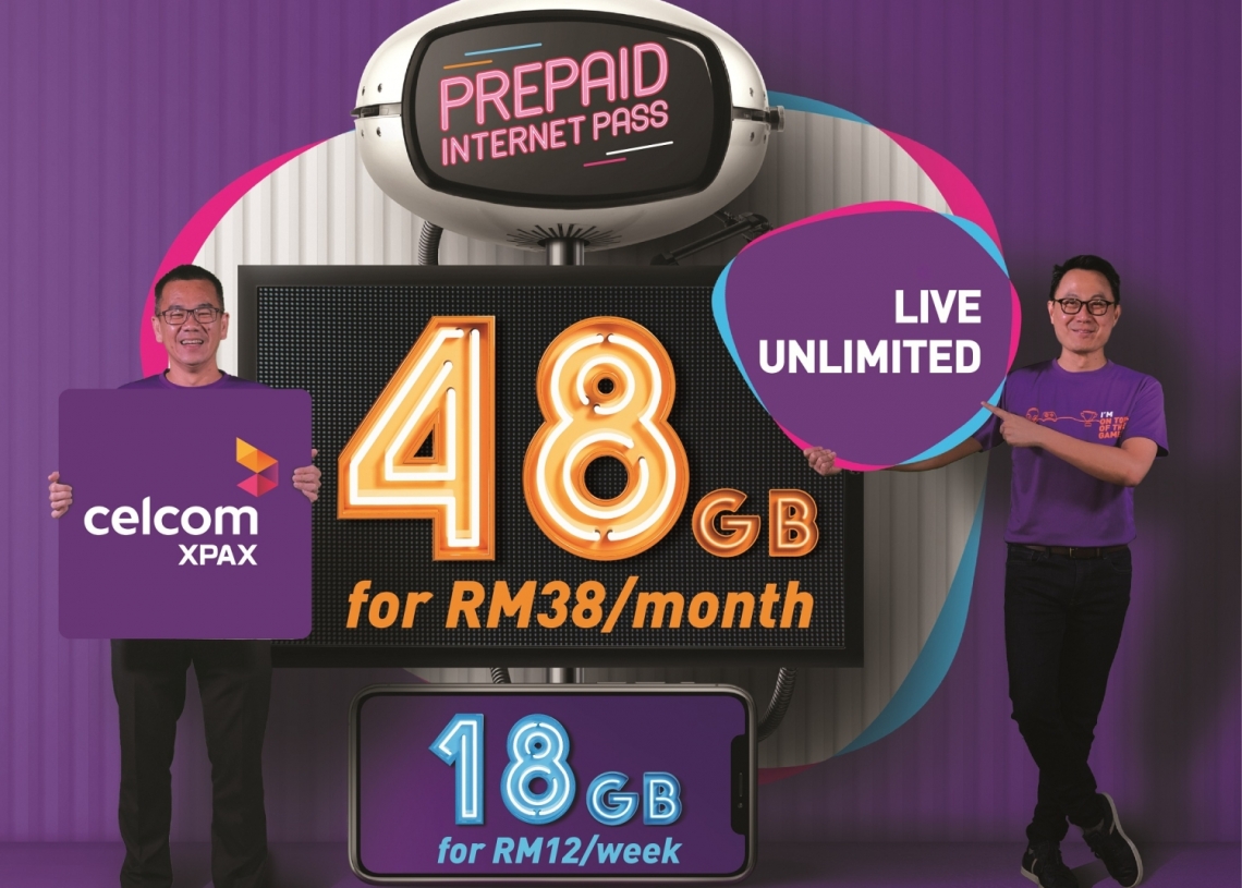 Xpax Prepaid offers 48GB for RM38/month but there's one catch - SoyaCincau