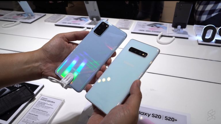 Comparison Galaxy S10 Vs Galaxy S20 3161