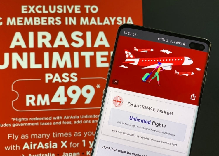 AirAsia Unlimited pass extended until 30 June 2021 SoyaCincau