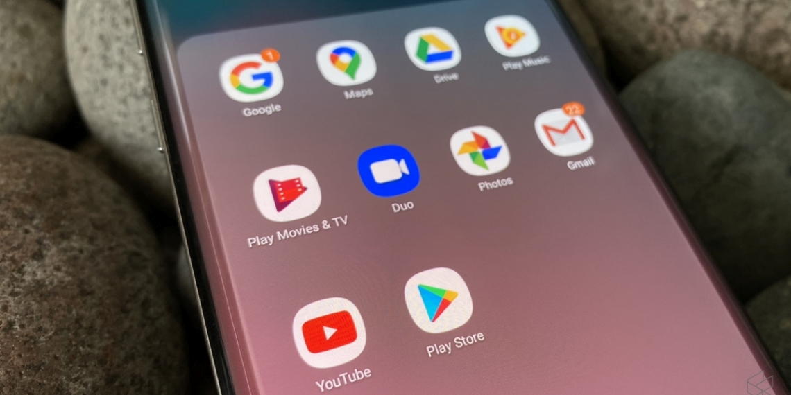 Does a phone come with Google apps and services? Look for this label