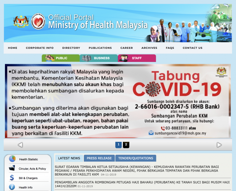 MOH introduces online appointments to encourage social distancing ...