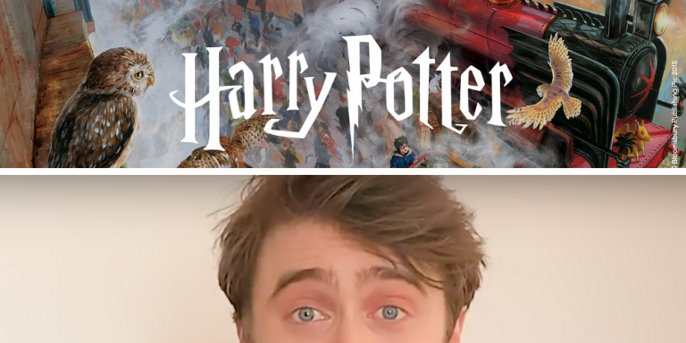 You Can Listen To And Watch Daniel Radcliffe Reading Harry Potter Right Now Soyacincau