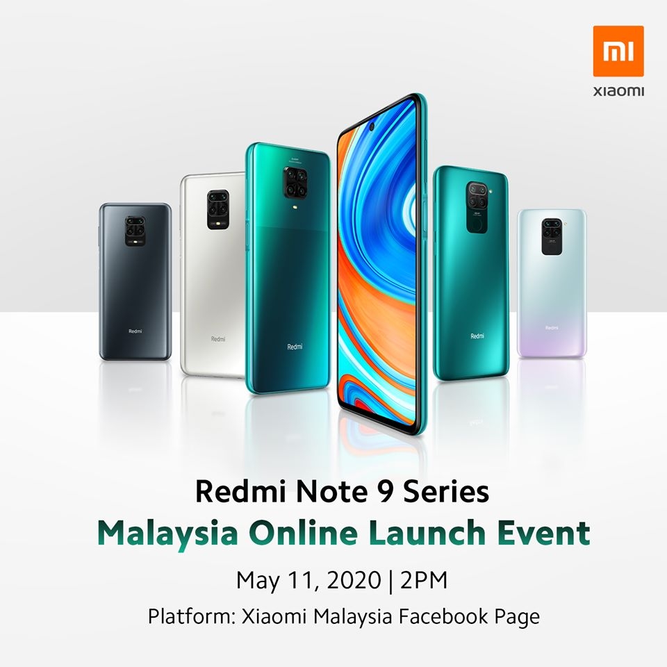 Redmi Note 9 And Note 9 Pro Launching In Malaysia On 11 May