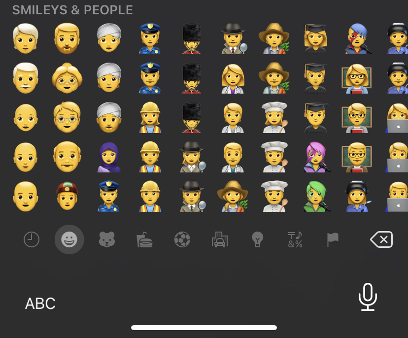 Robber Emoji Ios