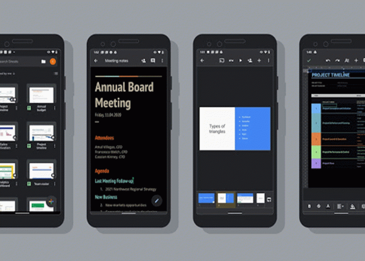 Android Users, You're Getting A New, Dark Theme On Google Docs, Sheets ...