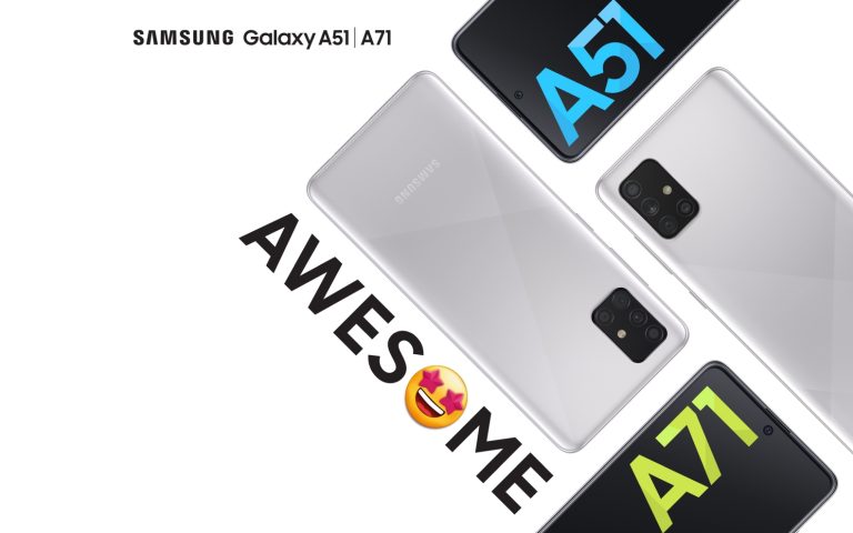 samsung galaxy a71 silver