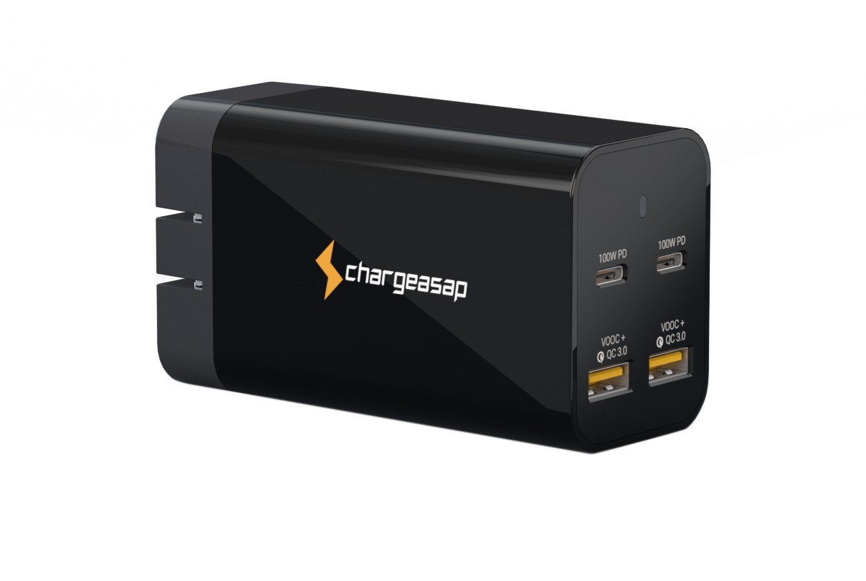 This super small 200W GaN charger packs four USB ports with two