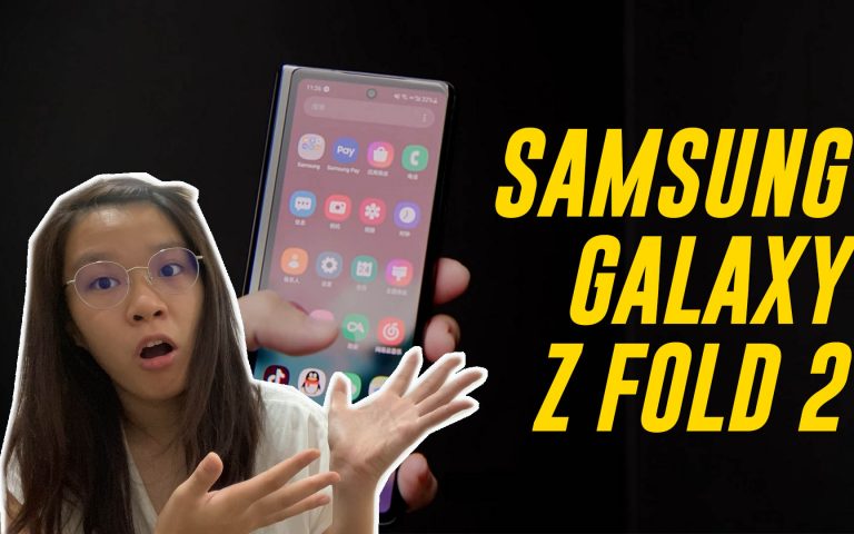 galaxy z fold 2 youtube