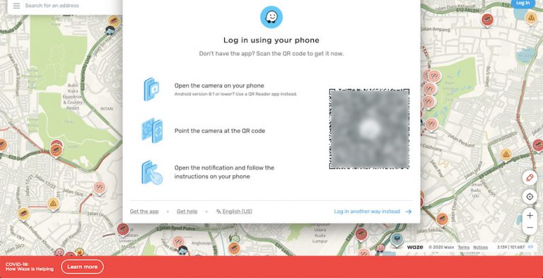 download waze live map