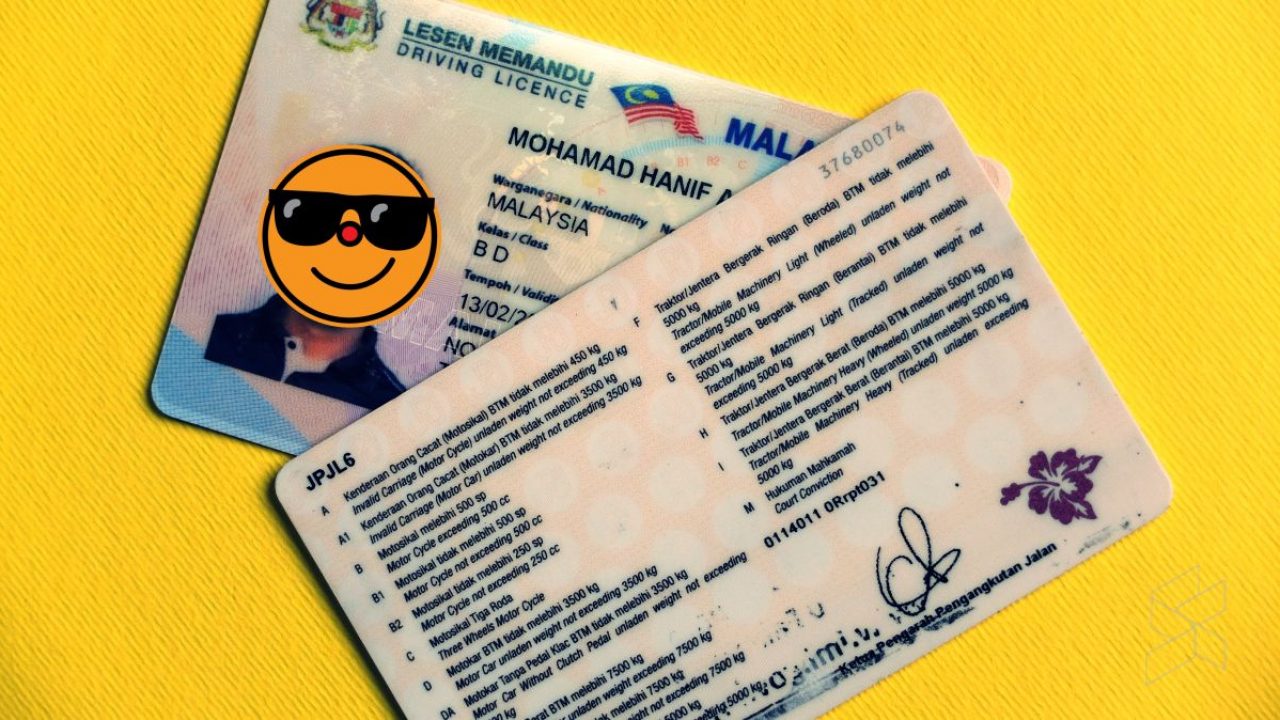driving license no malaysia