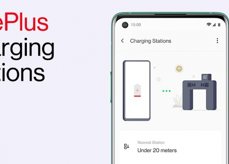 OnePlus is installing airport Charging Stations that will notify and