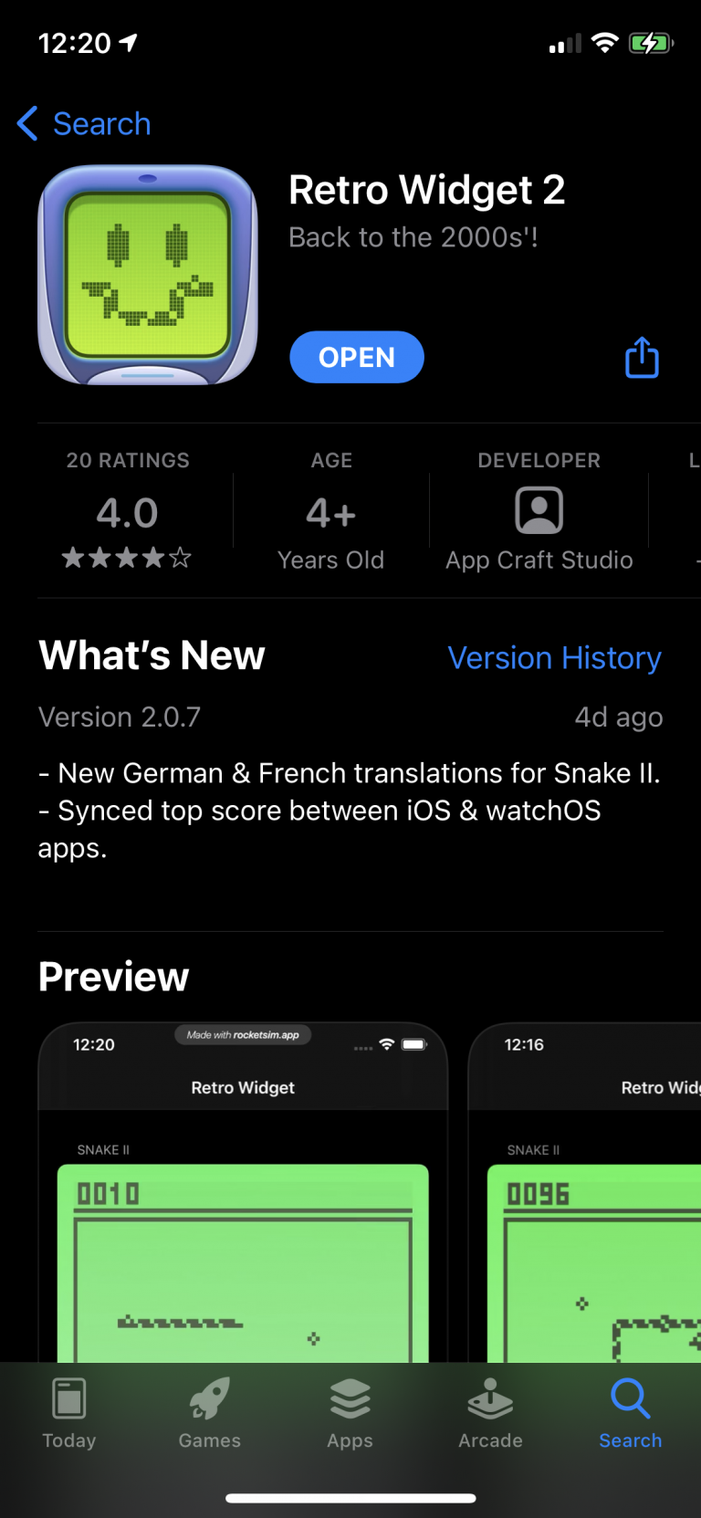 This widget brings Nokia's Classic Snake II game to your iPhone and ...