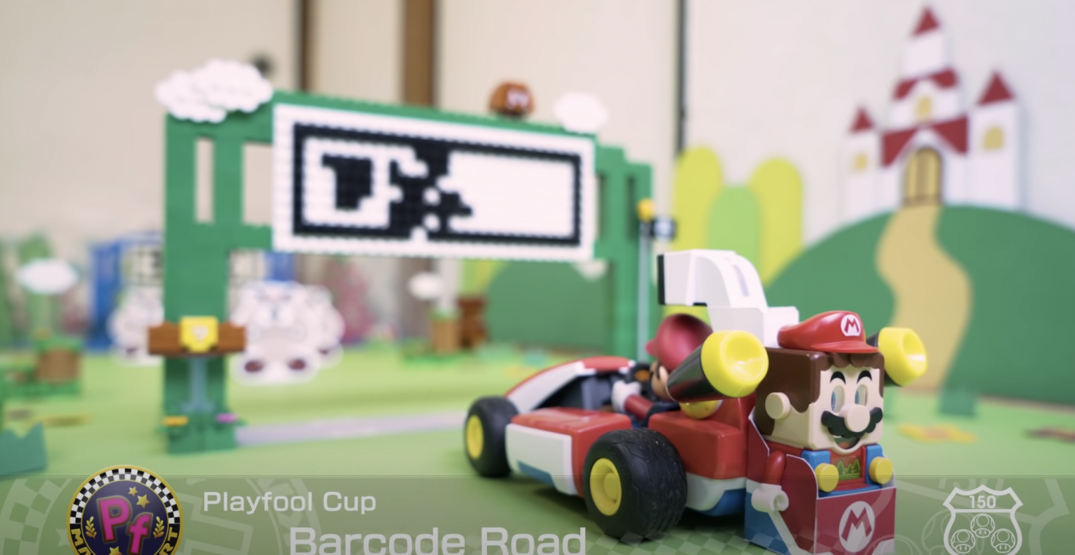 You can use Mario Kart Live to spice up your Lego Super Mario