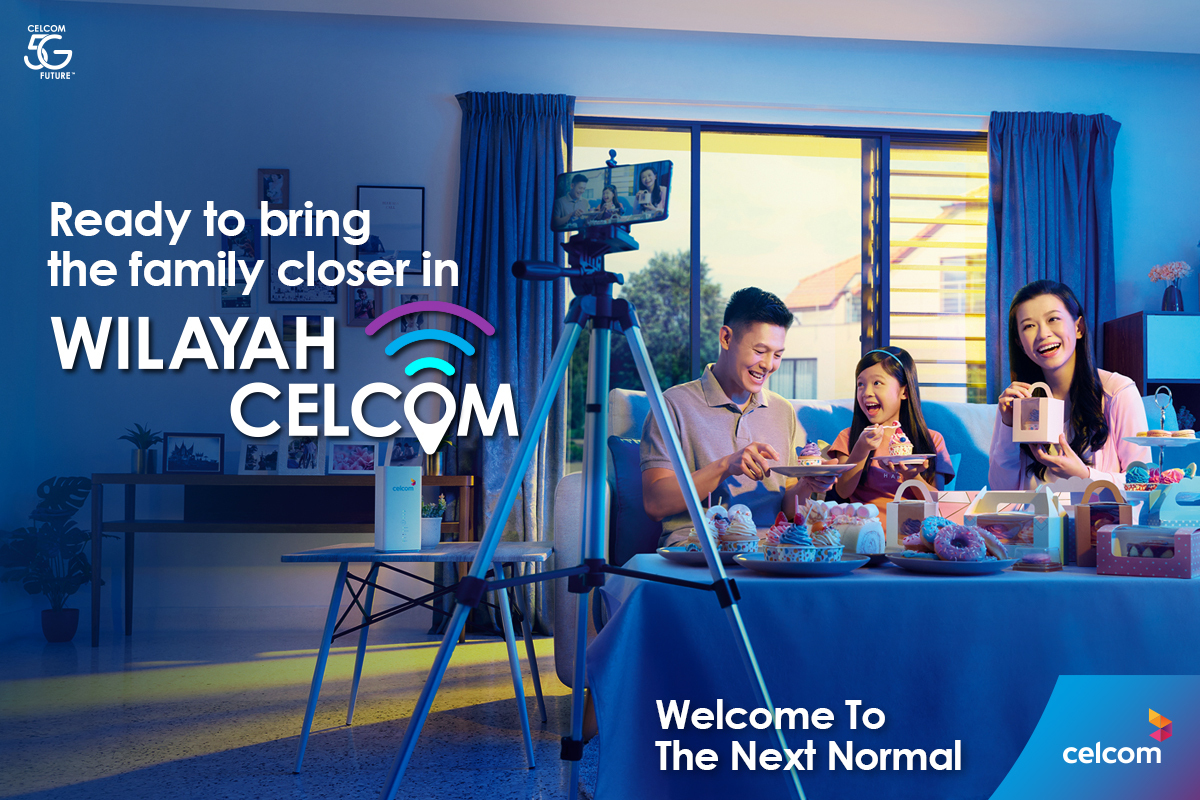 Celcom’s network is ready to deliver the moments that matter to you in