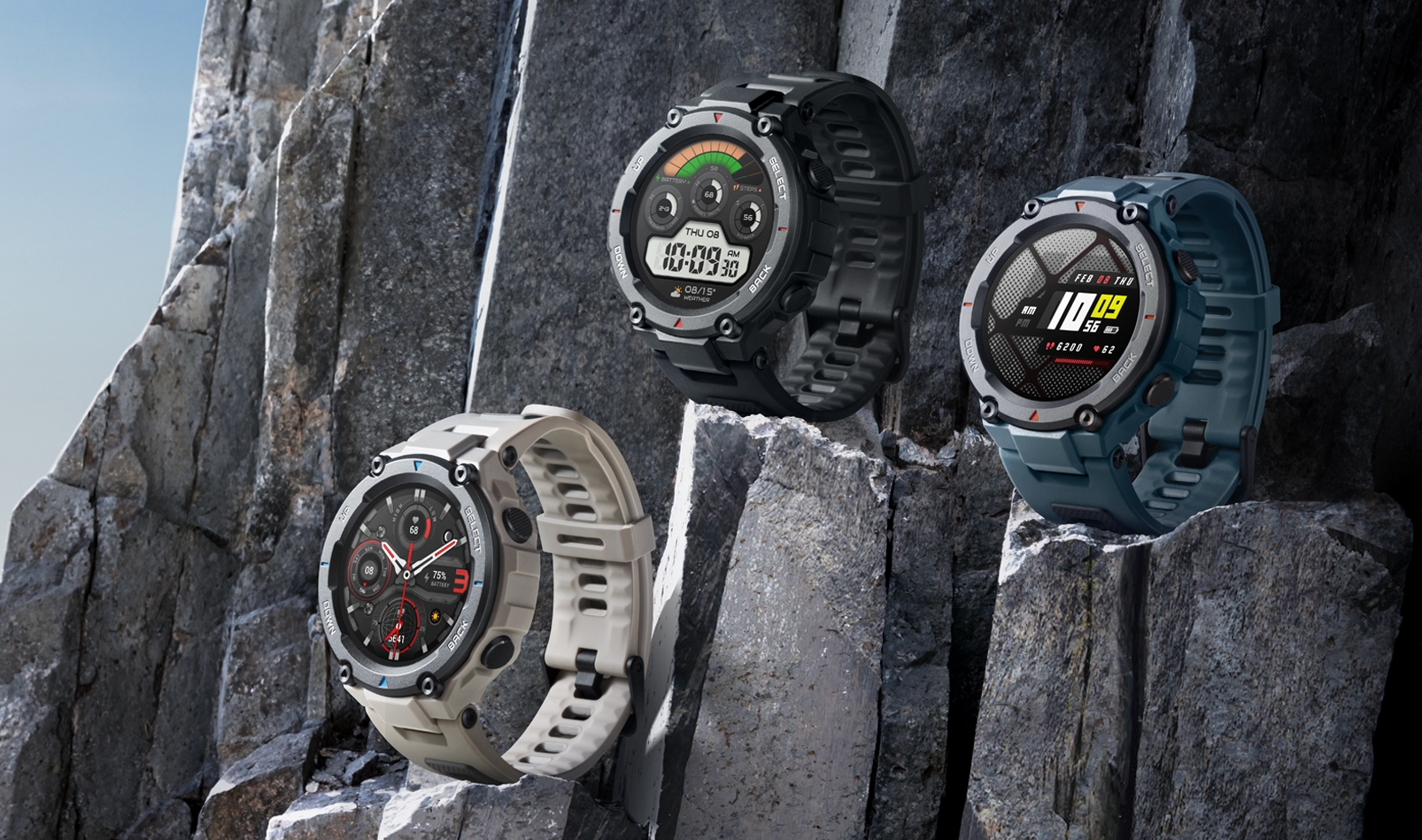 Amazfit T-Rex Pro: Rugged smartwatch with 100m water resistance and 18 days  of battery life - SoyaCincau