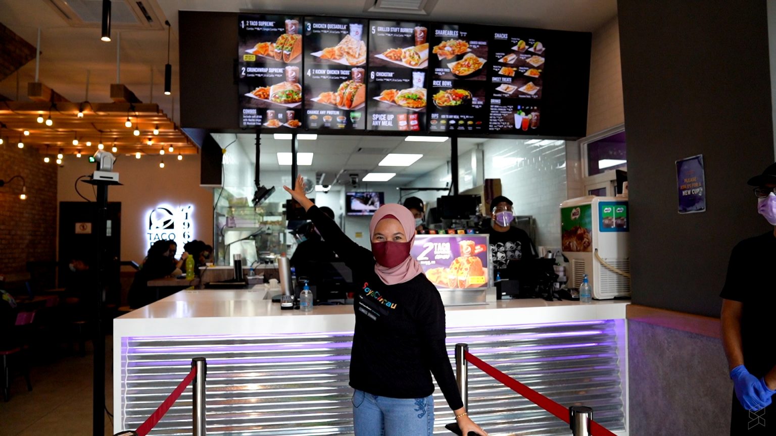 Here's a preview of Taco Bell Malaysia's first restaurant SoyaCincau