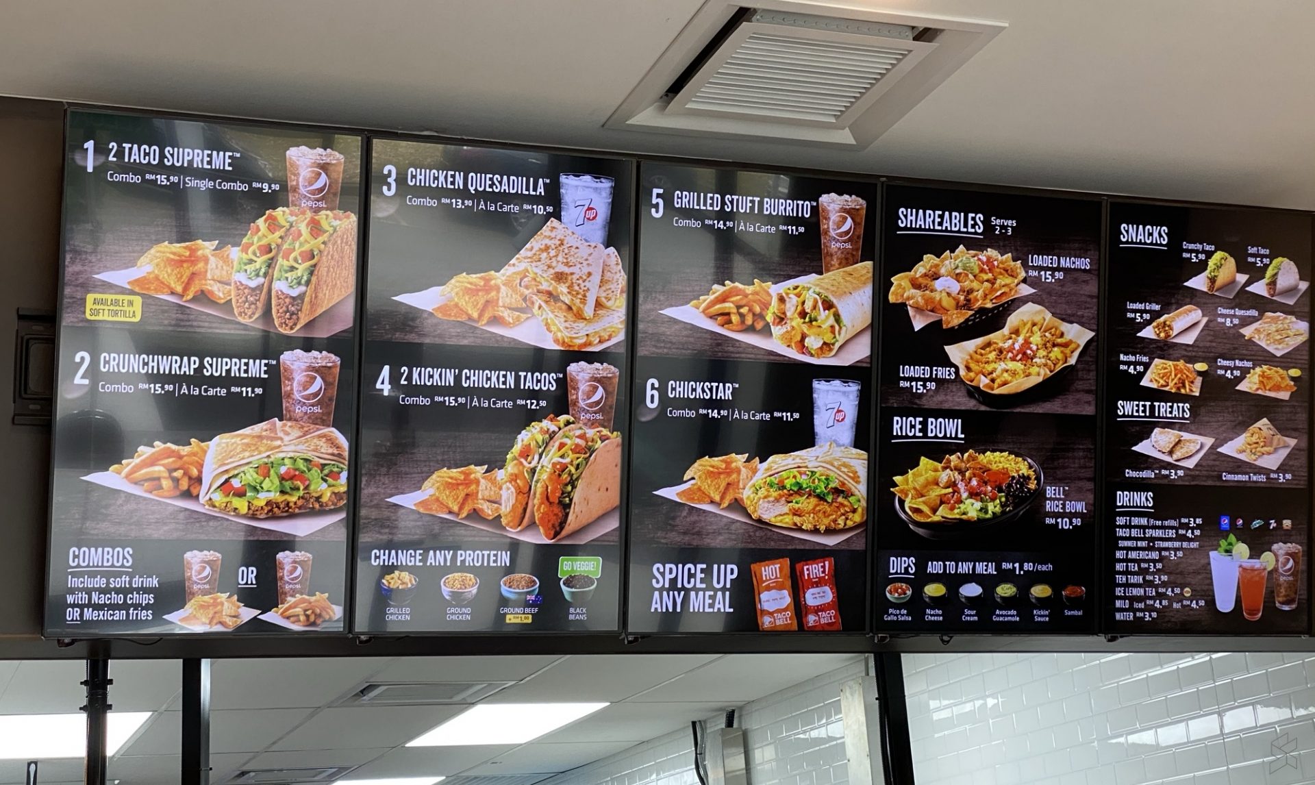 Here's a preview of Taco Bell Malaysia's first restaurant SoyaCincau