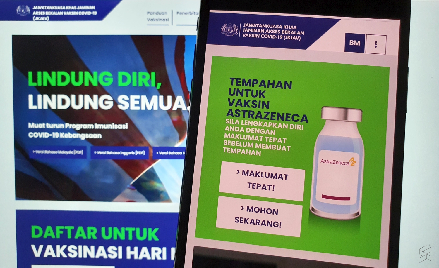 Astrazeneca register vaksin malaysia List of