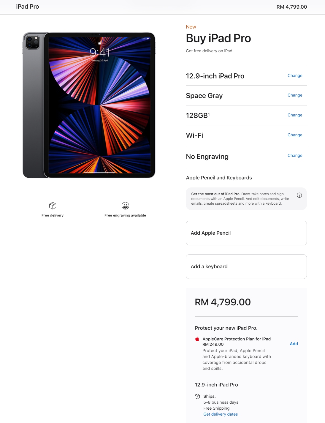 iPad Pro 2021 now available for purchase in Malaysia, stocks available