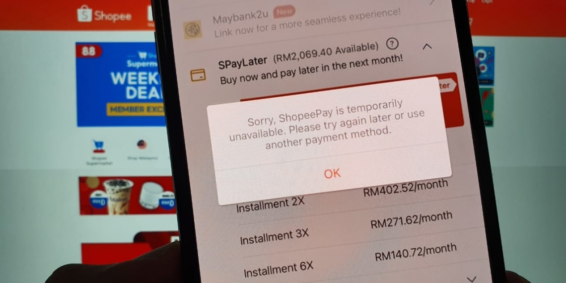 [UPDATE]ShopeePay inaccessible shortly after 8.8 online sale begins ...
