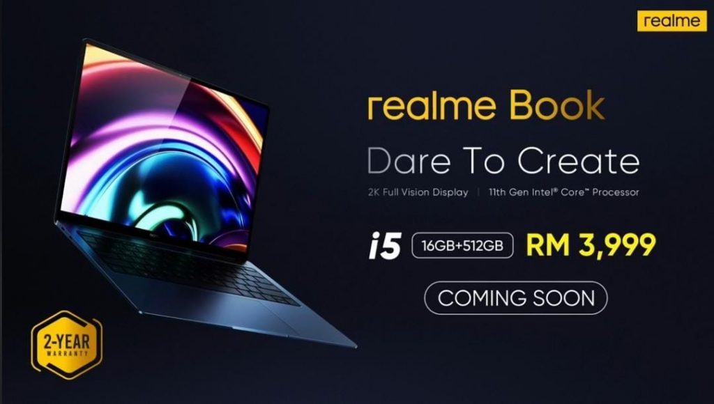 Realme Book i5 16GB RAM 512GB SSD