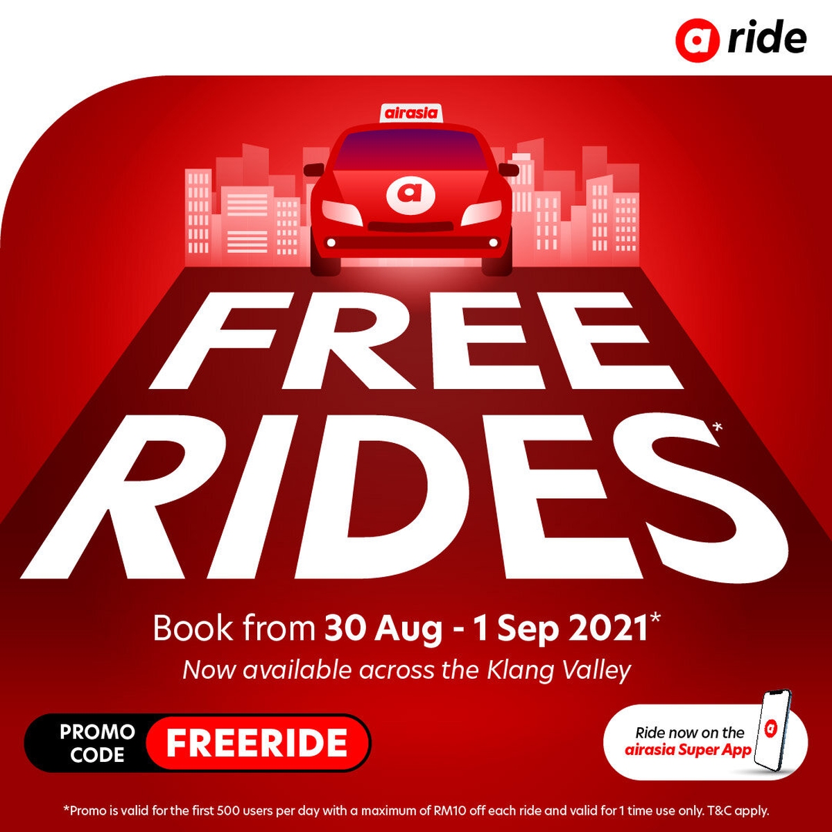 AirAsia is offering free eHailing rides in the Klang Valley to ...