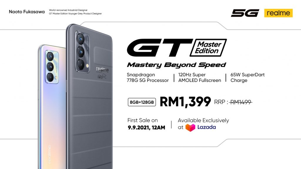 GT Master Edition: Realme Malaysia's new flagship killer priced from under  RM1,500 - SoyaCincau