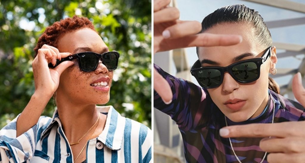 Meta Formerly Facebook Teams Up With Ray-Ban For Stories Sunglasses |  