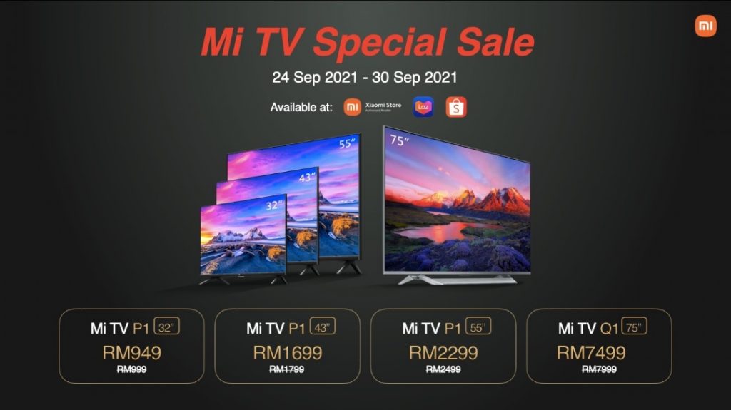 Mi TV Malaysia Special Sale