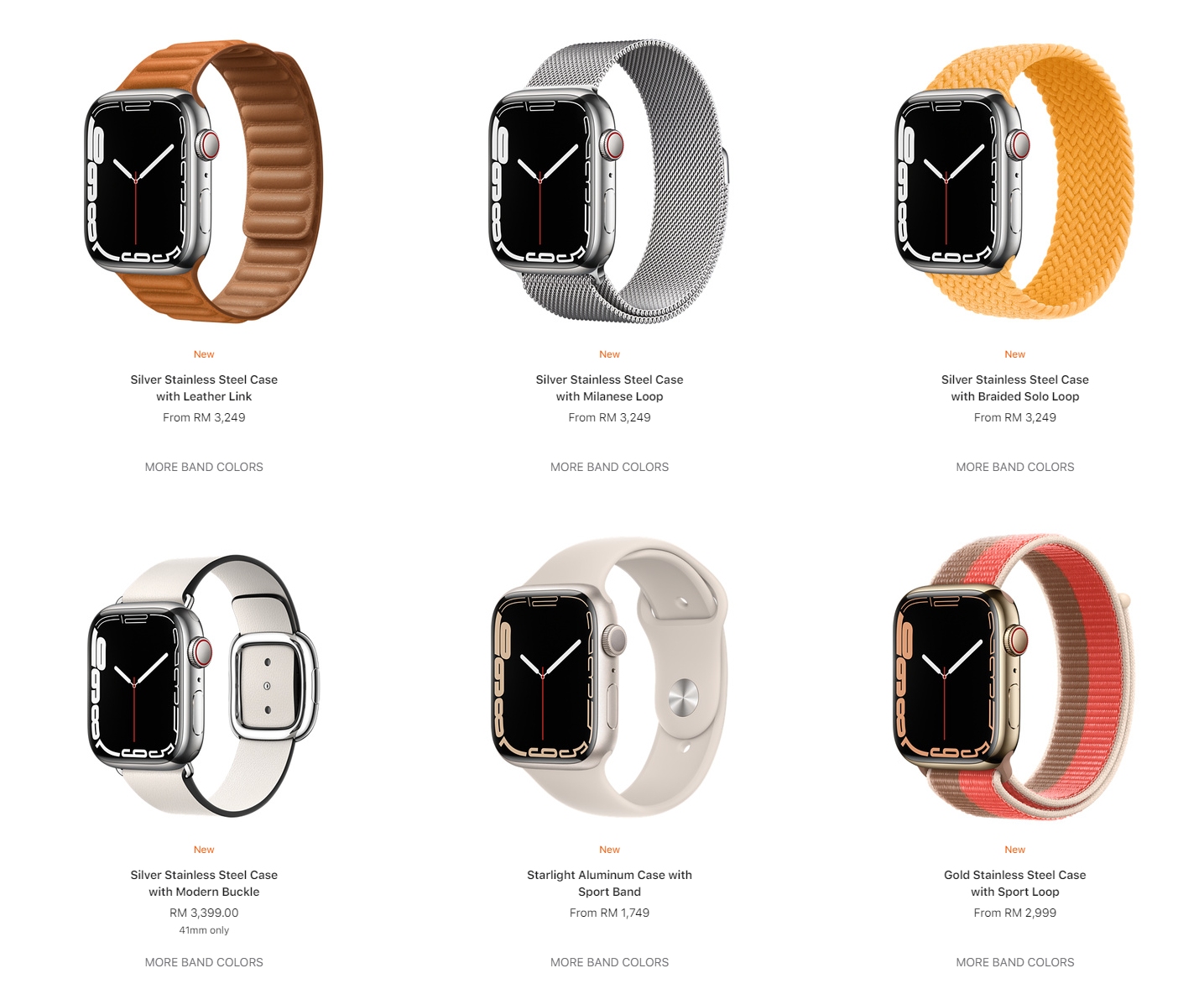 apple watch 7 series price in malaysia