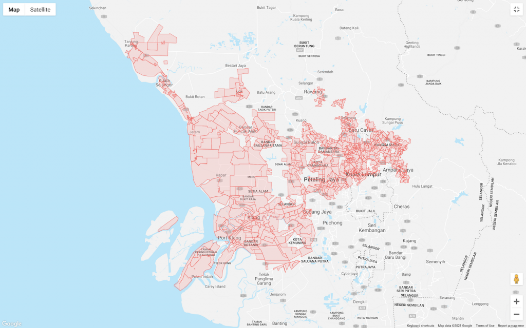 This Website Shows Live Updates On Klang Valley S Water Supply Disruption Soyacincau