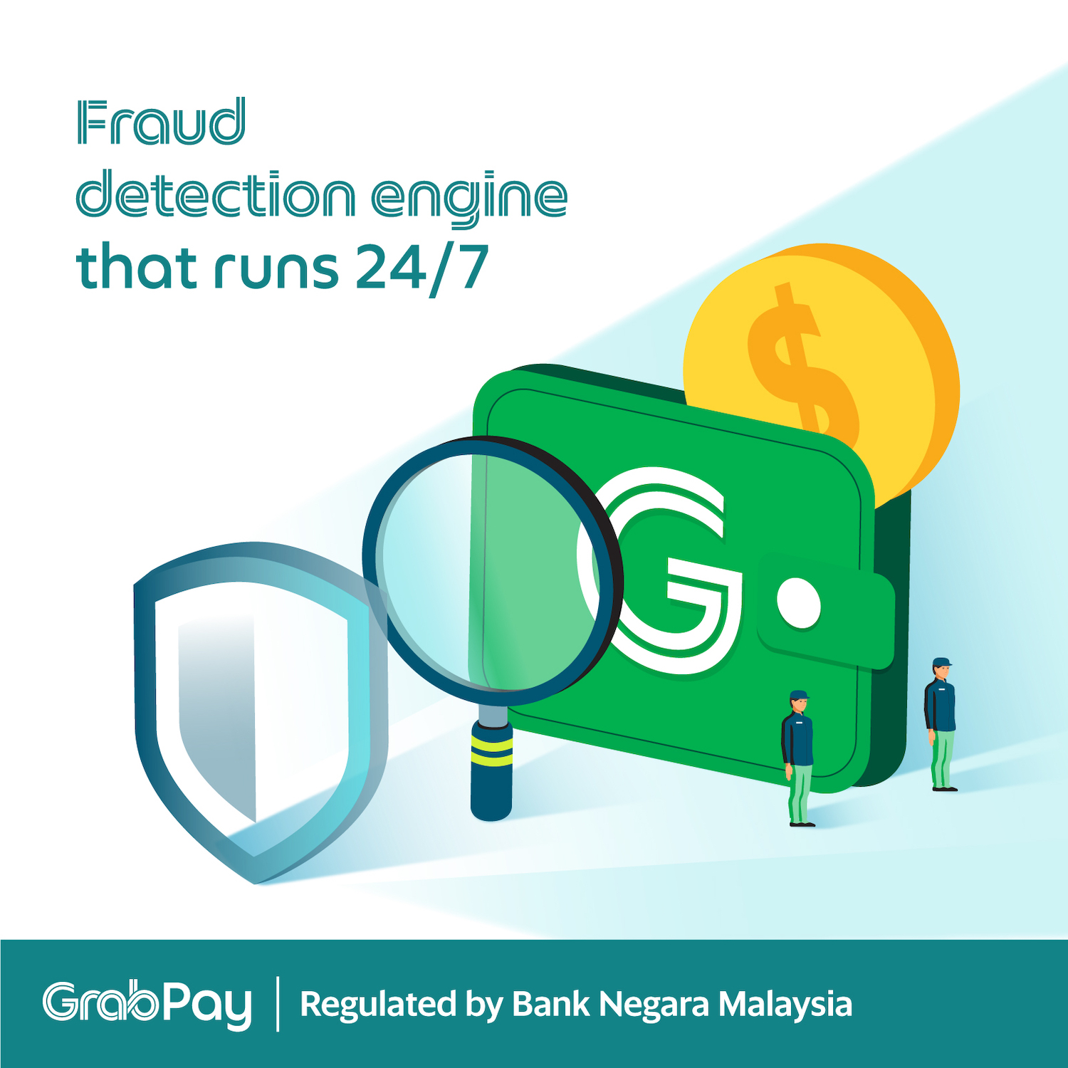 Pay It Safe Here are five things that make your GrabPay Wallet secure