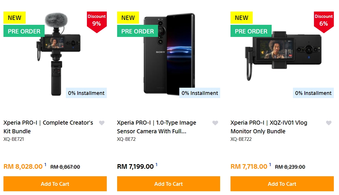 Sony xperia pro-i price in malaysia