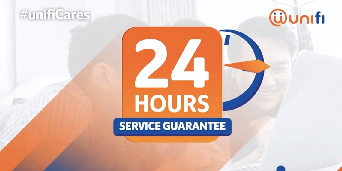 Unifi Service Guarantee: Users will be compensated if service is not
